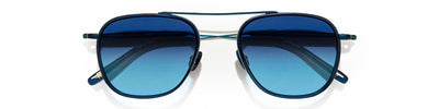 MOSCOT FANAGLE NAVY DENIM BLUE - View 2