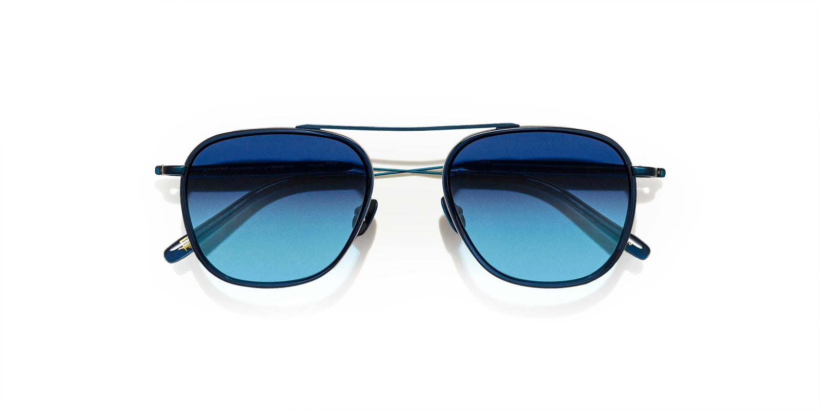 MOSCOT FANAGLE NAVY DENIM BLUE - View 2