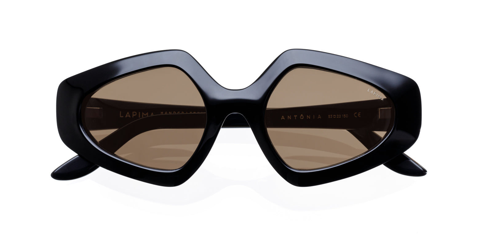 LAPIMA ANTONIA BLACK SOLID - Black Acetate