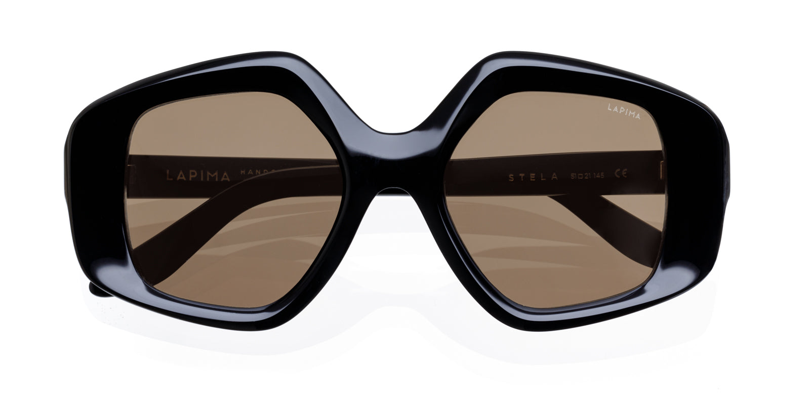 LAPIMA STELLA BLACK SOLID - Black Acetate