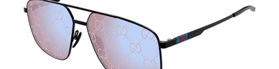 GUCCI GG1676S 005 - Black Metal