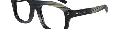 GUCCI GLASSES & CLIP GG1712S 003 - Black Acetate