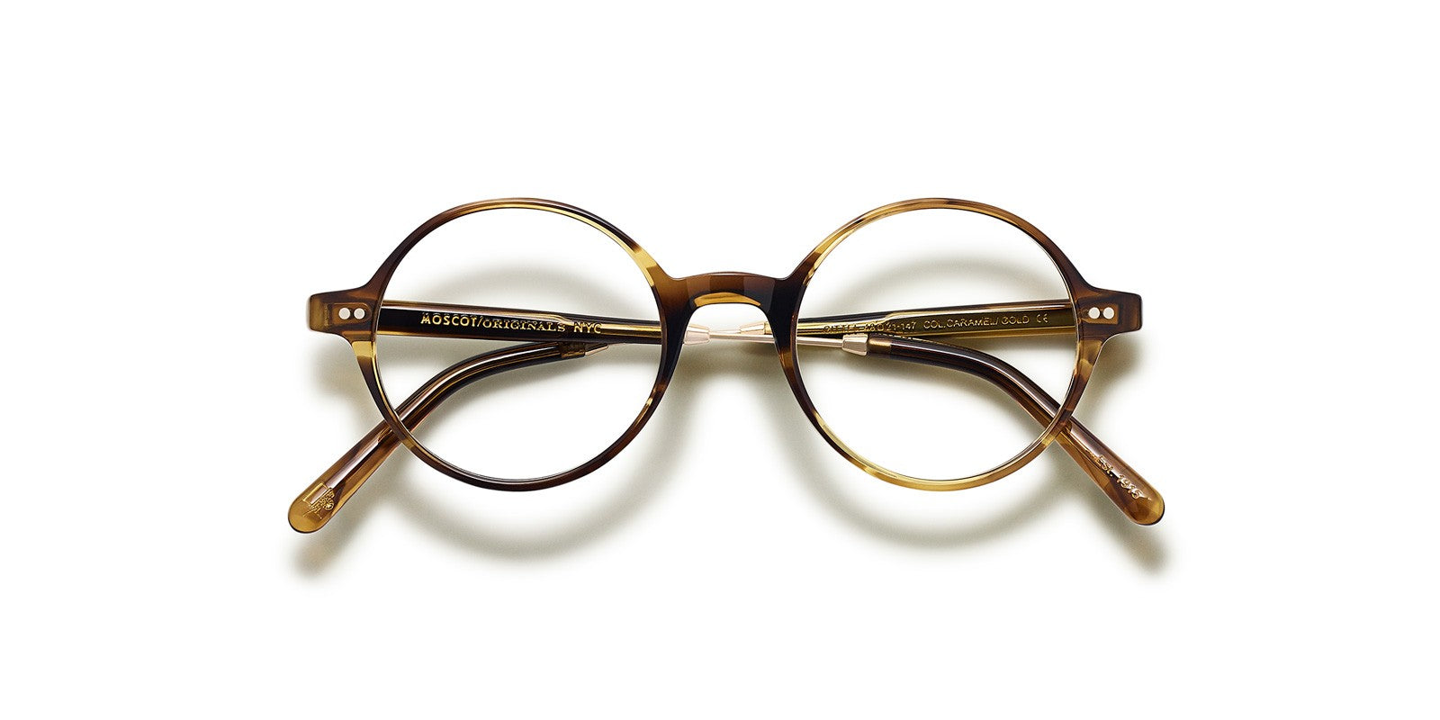 MOSCOT GITTEL CARAMEL OPTICAL - Gold Acetate