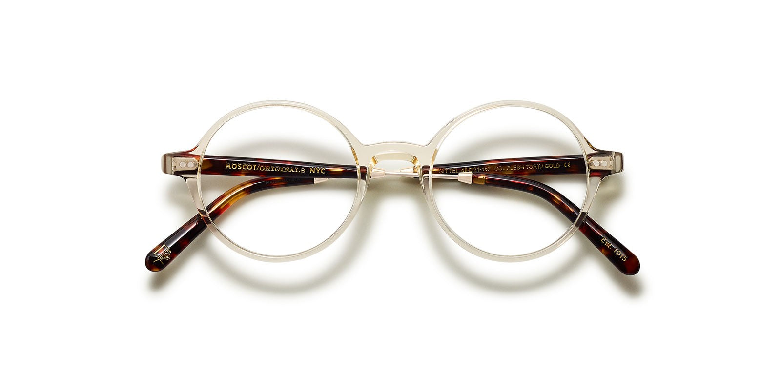 MOSCOT GITTEL FLESH TORTOISE OPTICAL - View 2