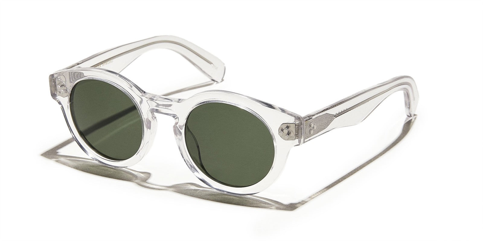 MOSCOT GRUNYA CRYSTAL G15 - Clear Acetate