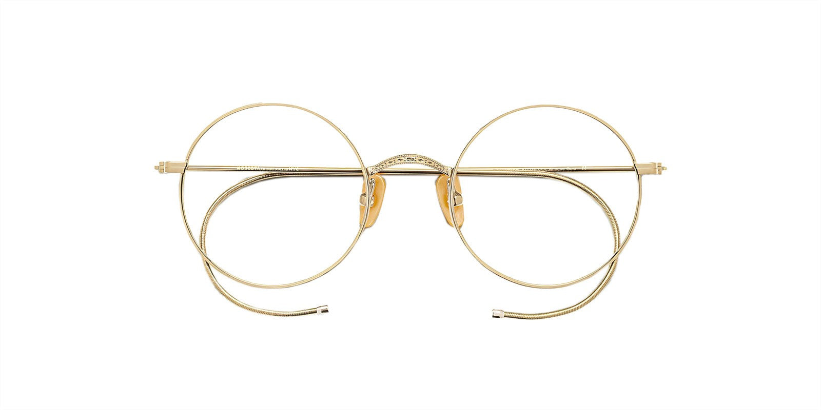 MOSCOT HAMISH ANTIQUE GOLD OPTICAL - View 2