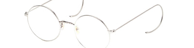 MOSCOT HAMISH ANTIQUE GOLD OPTICAL - Silver Metal