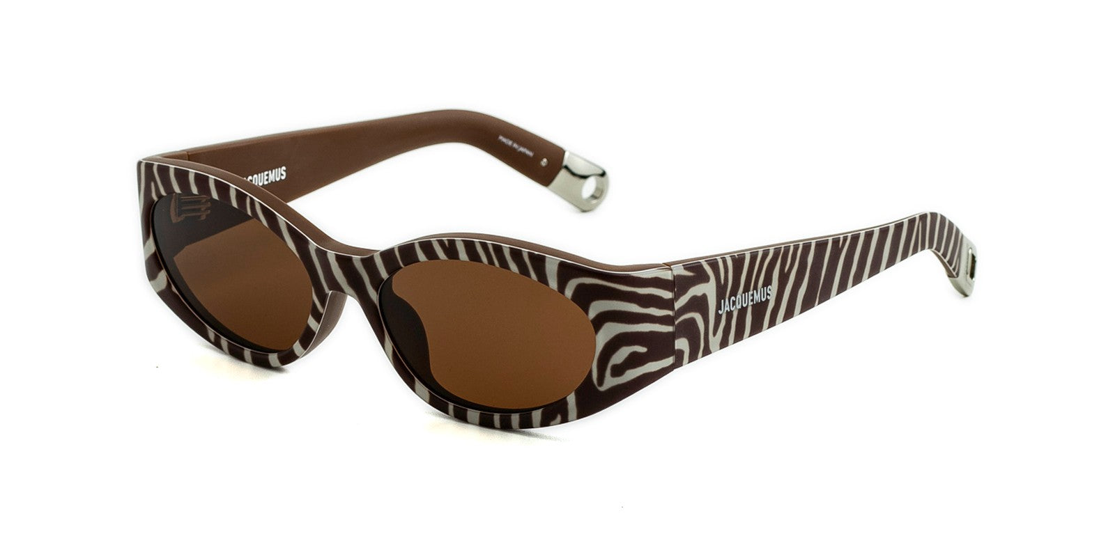 JACQUEMUS OVALO JAC4 C11 - Brown/Havana Acetate