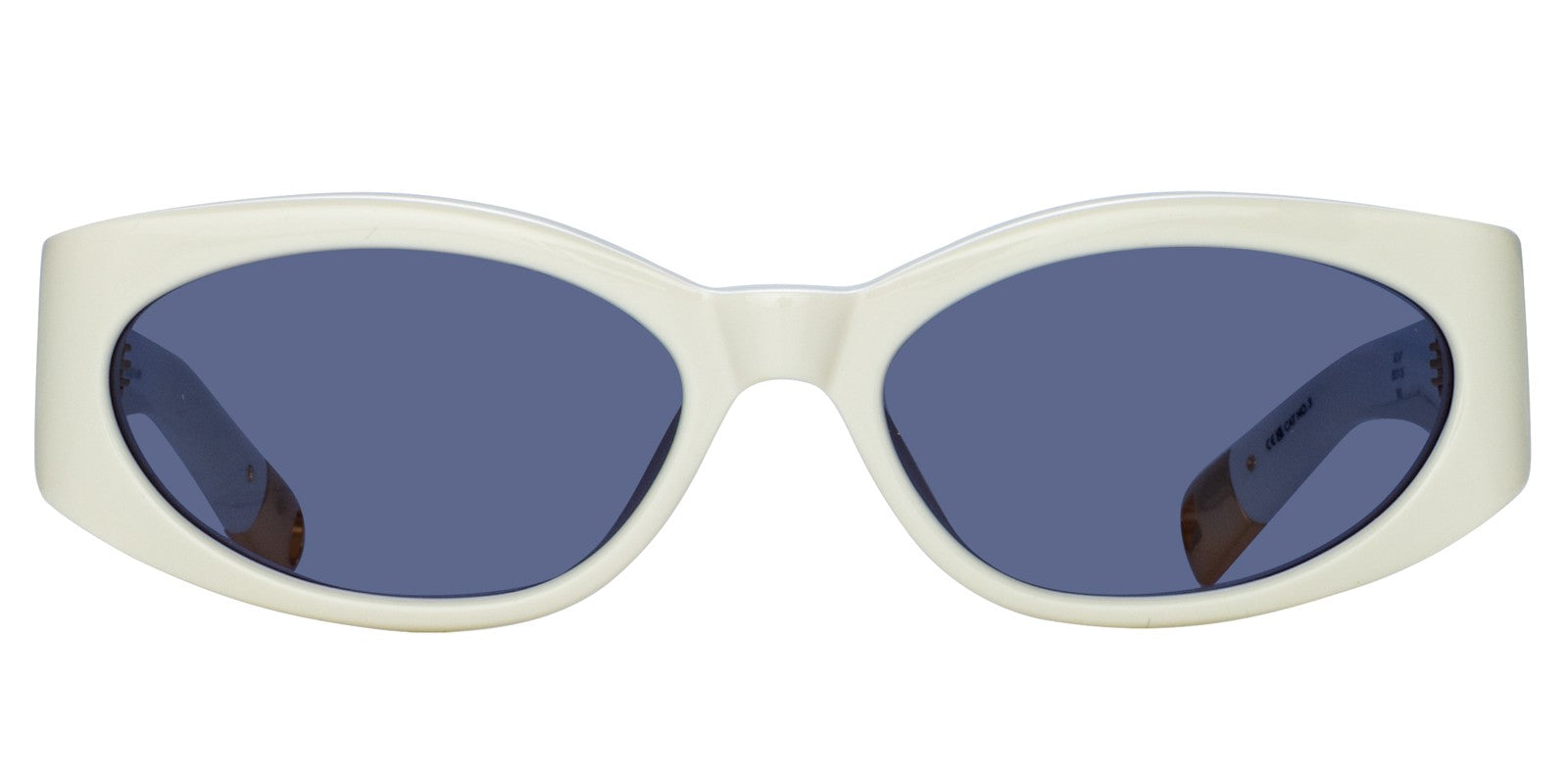 JACQUEMUS OVALO JAC4 C7 - White Acetate