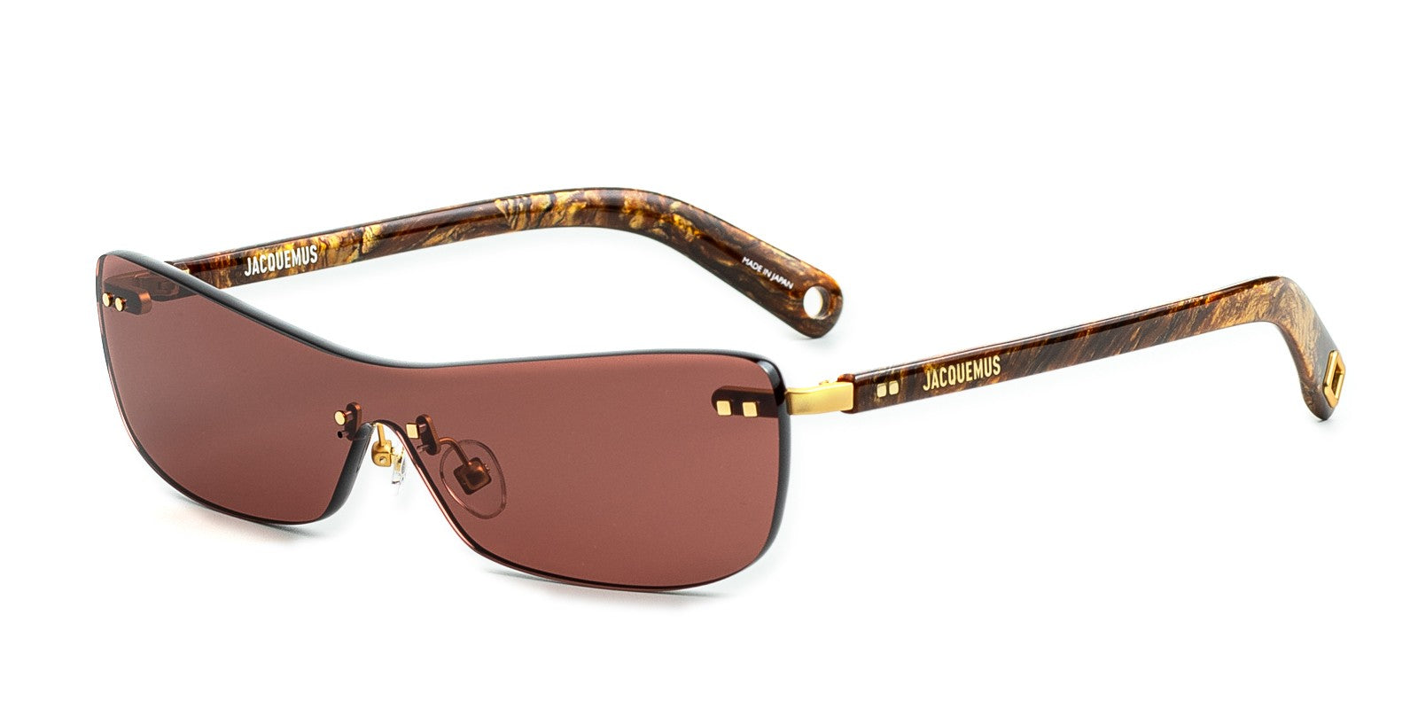 JACQUEMUS MIRADA JAC69 C2 - Brown/Havana Acetate