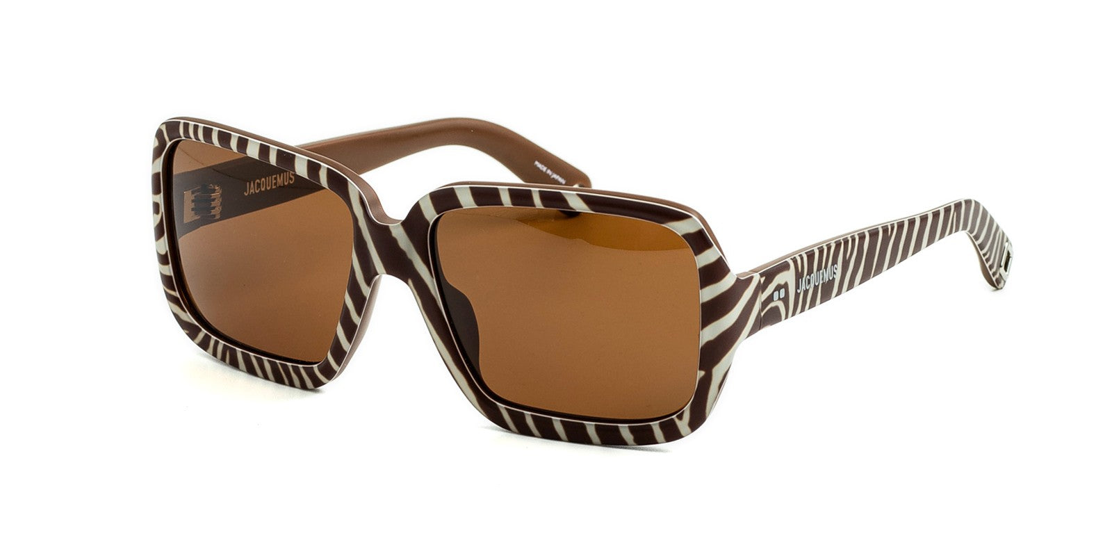 JACQUEMUS CABANA JAC86 C4 - Brown/Havana Acetate