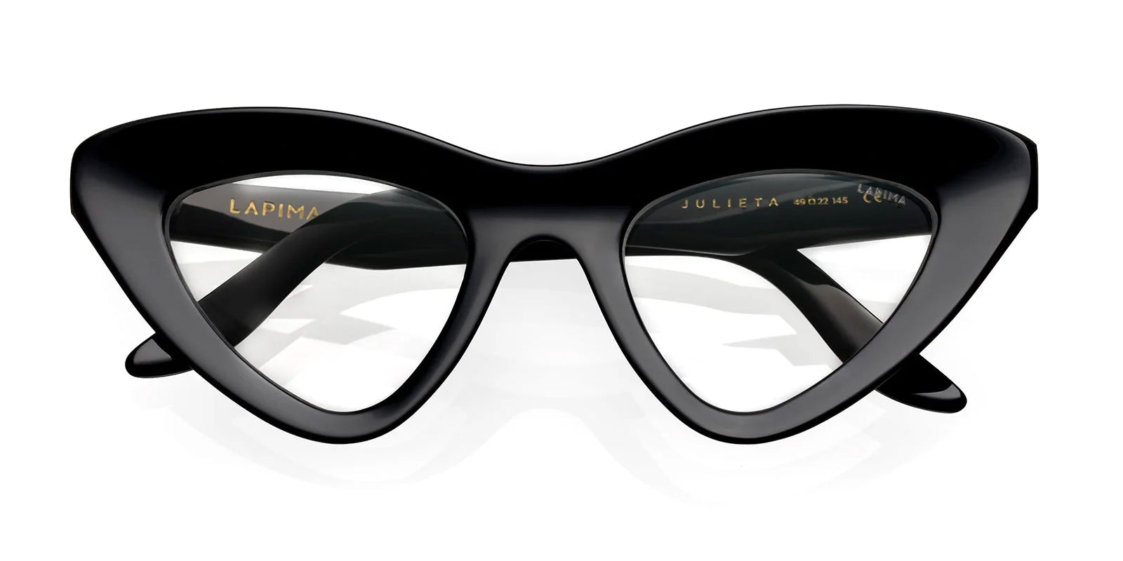 LAPIMA JULIETA BLACK OPTICAL - Black Acetate