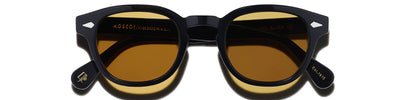 MOSCOT LEMTOSH BASE2 BLACK AMBER - Black Acetate