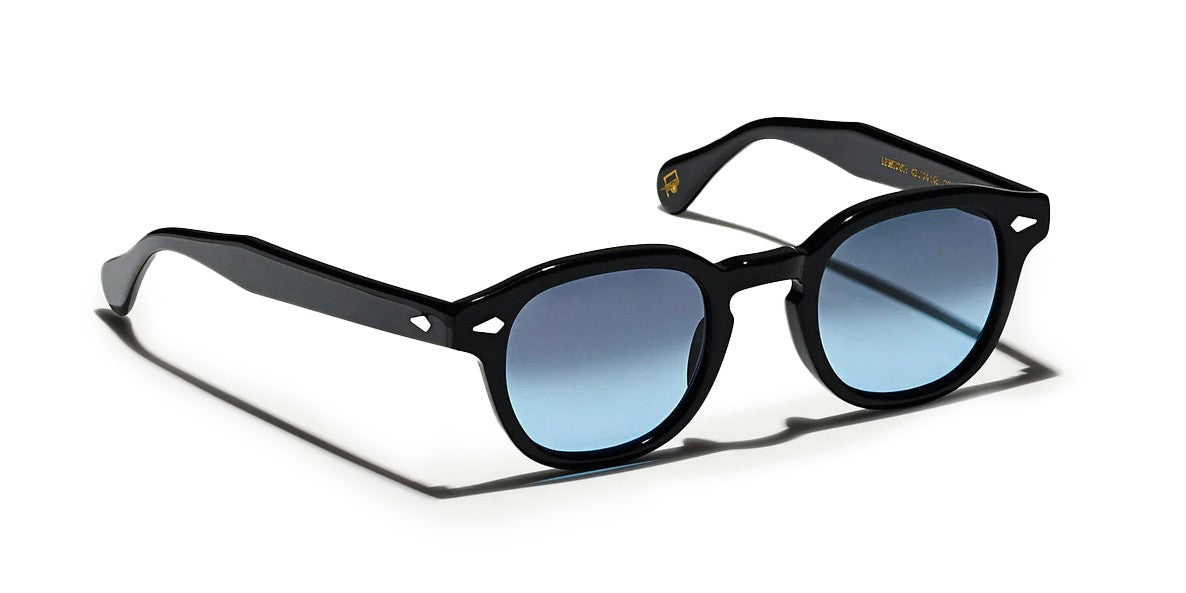 MOSCOT LEMTOSH BASE2 BLACK DENIM BLUE - Black Acetate