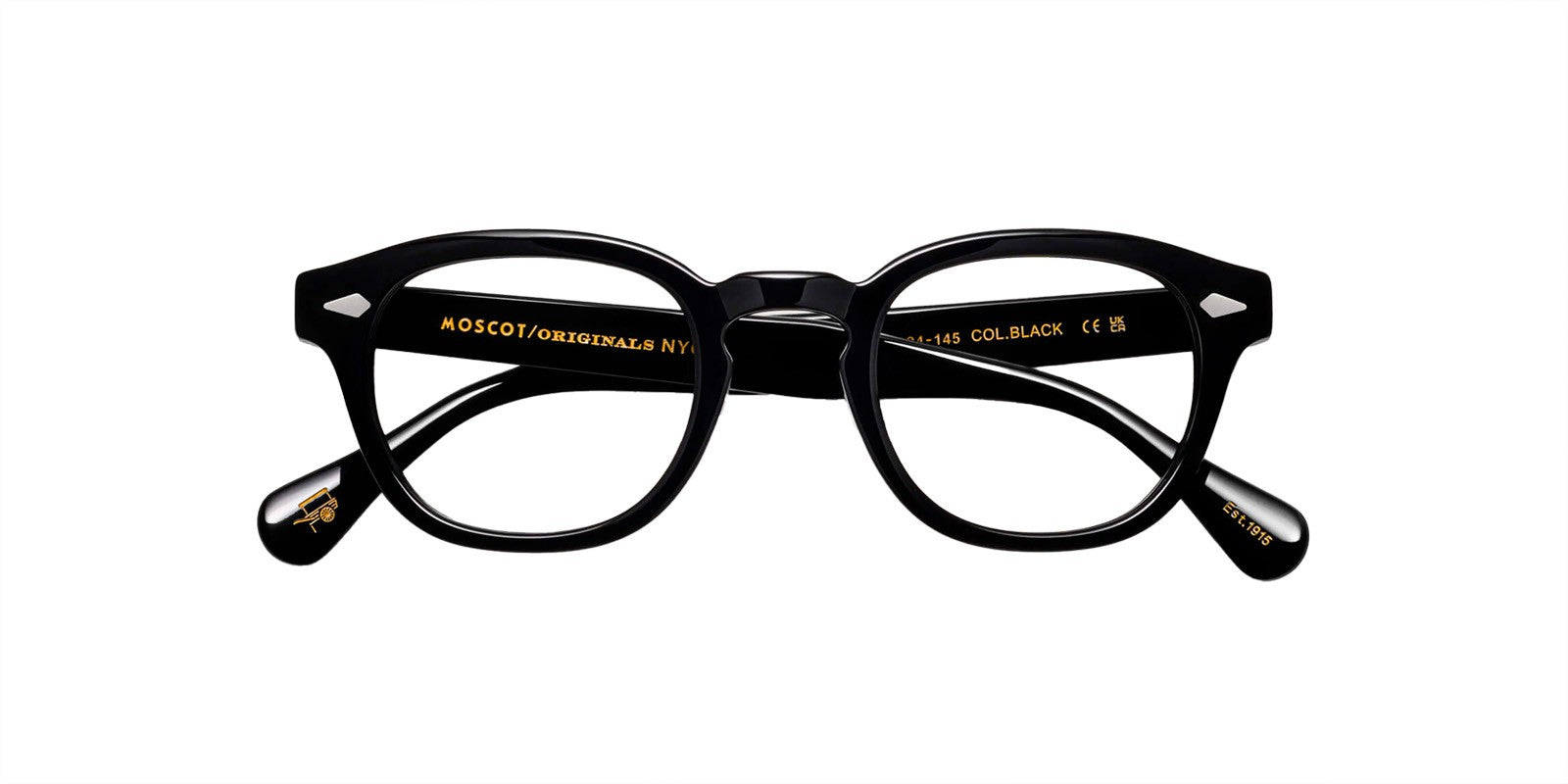 MOSCOT LEMTOSH BLACK OPTICAL - View 2