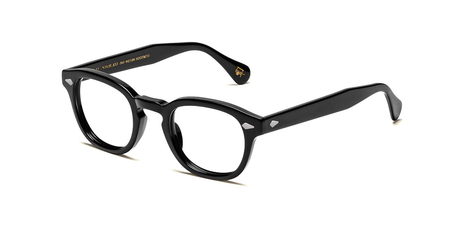 MOSCOT LEMTOSH BLACK OPTICAL - Black Acetate