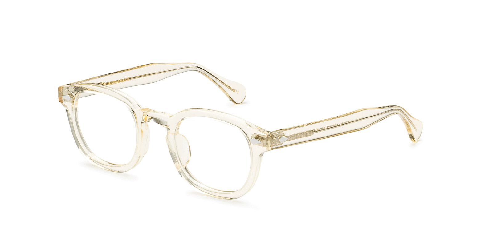 MOSCOT LEMTOSH FLESH OPTICAL - Clear Acetate