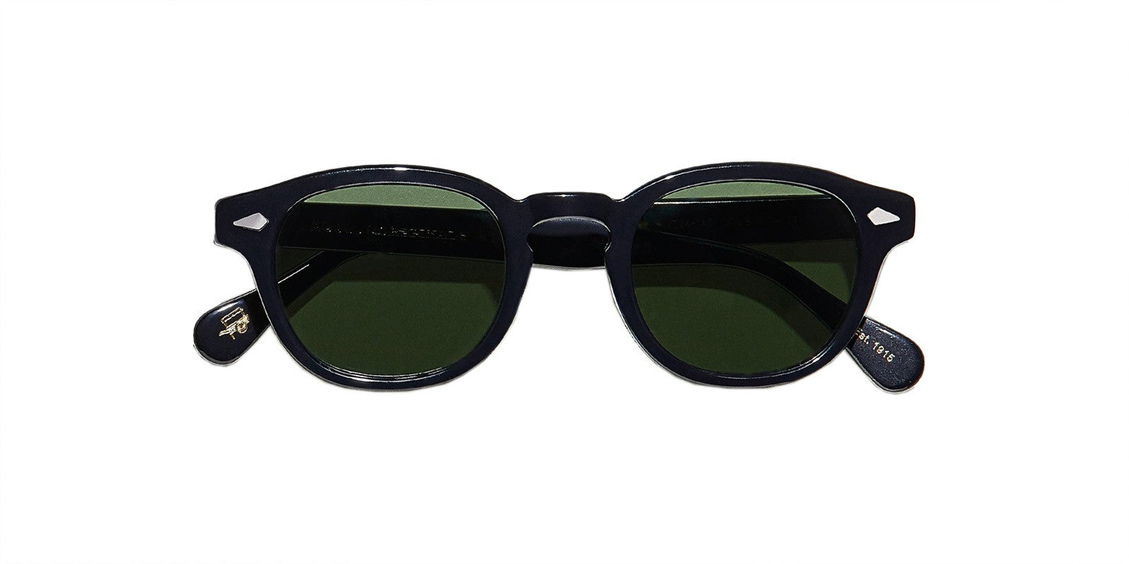 MOSCOT LEMTOSH BLACK G15 - Designer Eyewear | Black Acetate