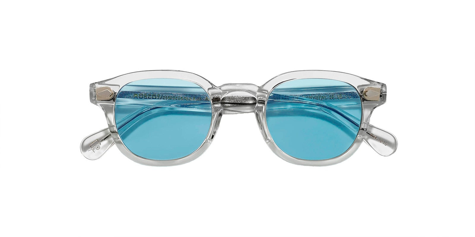 MOSCOT LEMTOSH CRYSTAL BLUE - View 2