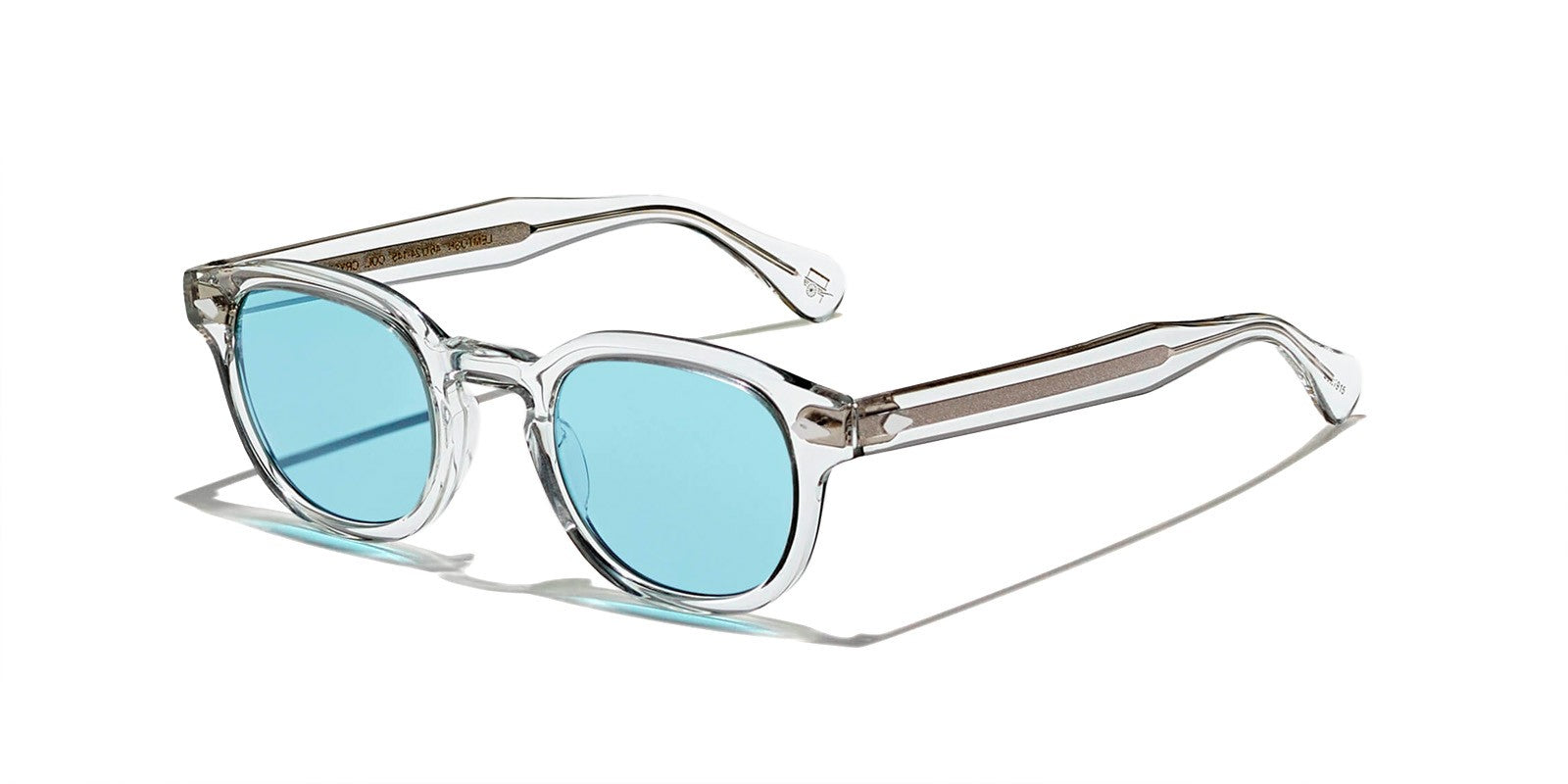 MOSCOT LEMTOSH CRYSTAL BLUE - Clear Acetate