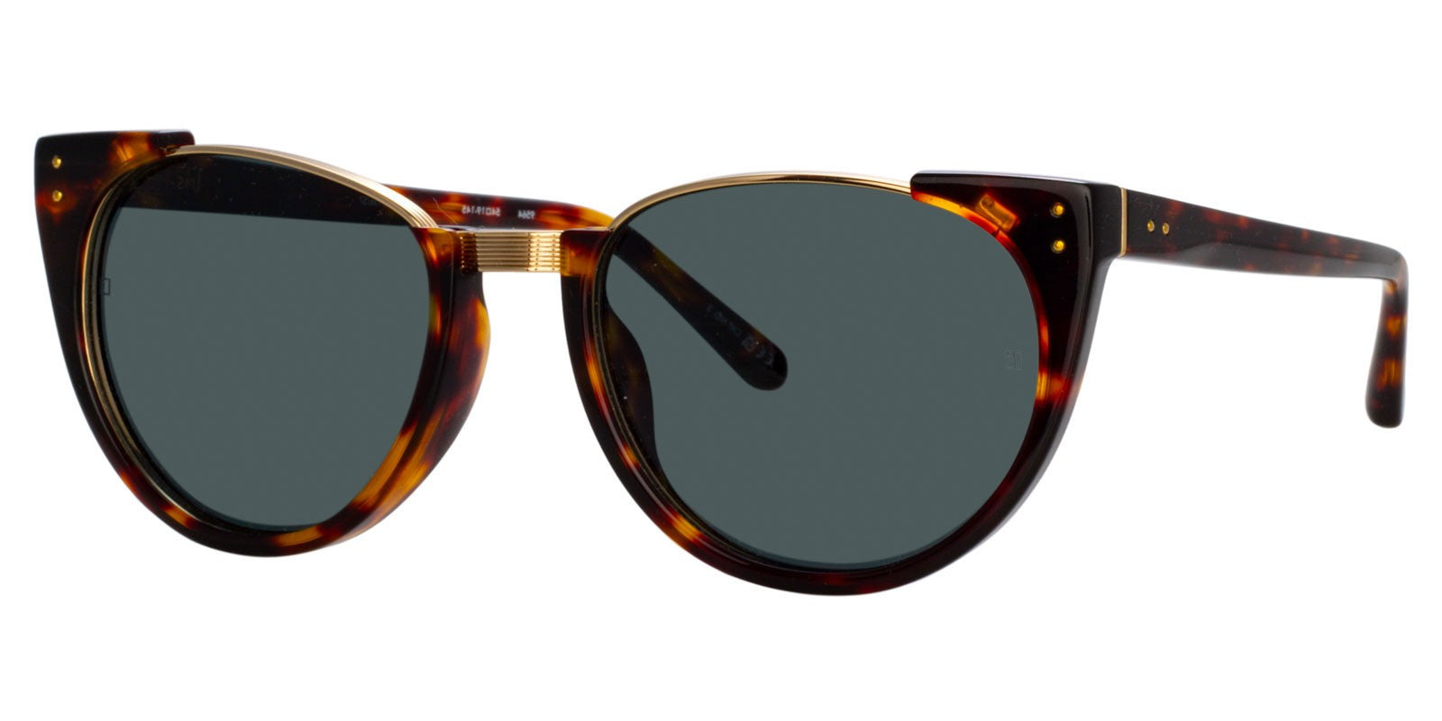 LINDA FARROW IRIS LFL136 C57 - Brown/Havana Acetate