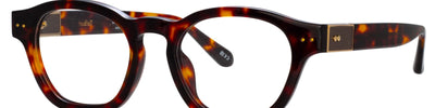 LINDA FARROW TALBOT LFL1404 C5 - Brown/Havana Acetate