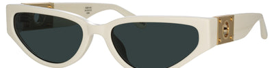 LINDA FARROW TOMIE LFL1426 C2 - White Acetate