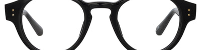 LINDA FARROW MUSA FRAMES ROUND BLACK - View 2