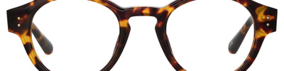 LINDA FARROW MUSA FRAMES ROUND BROWN - View 2