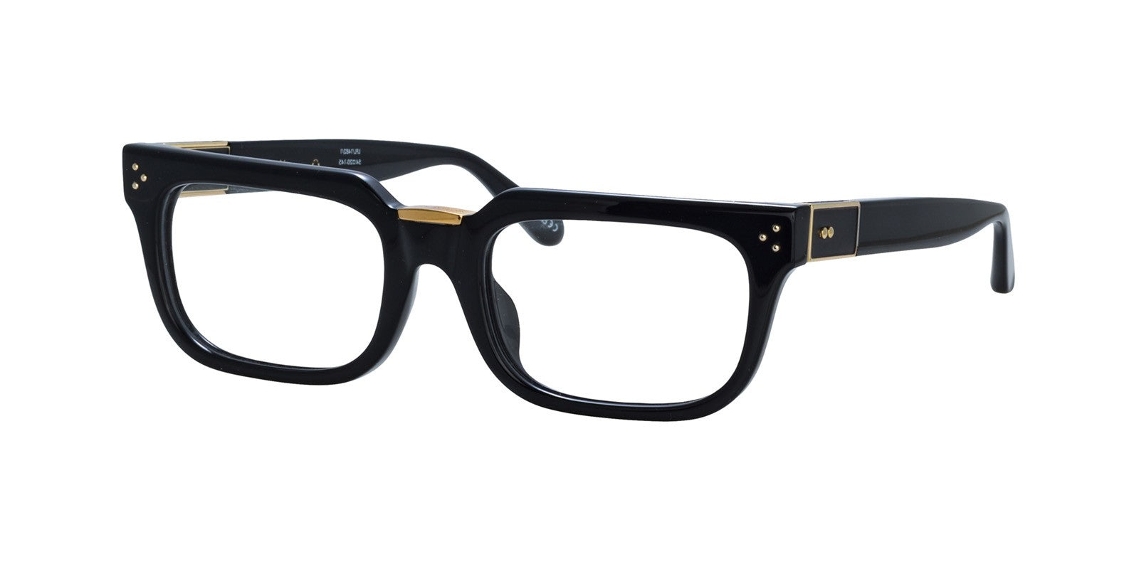 LINDA FARROW YOAN OPTICAL LFL1482 C1 - Black Acetate