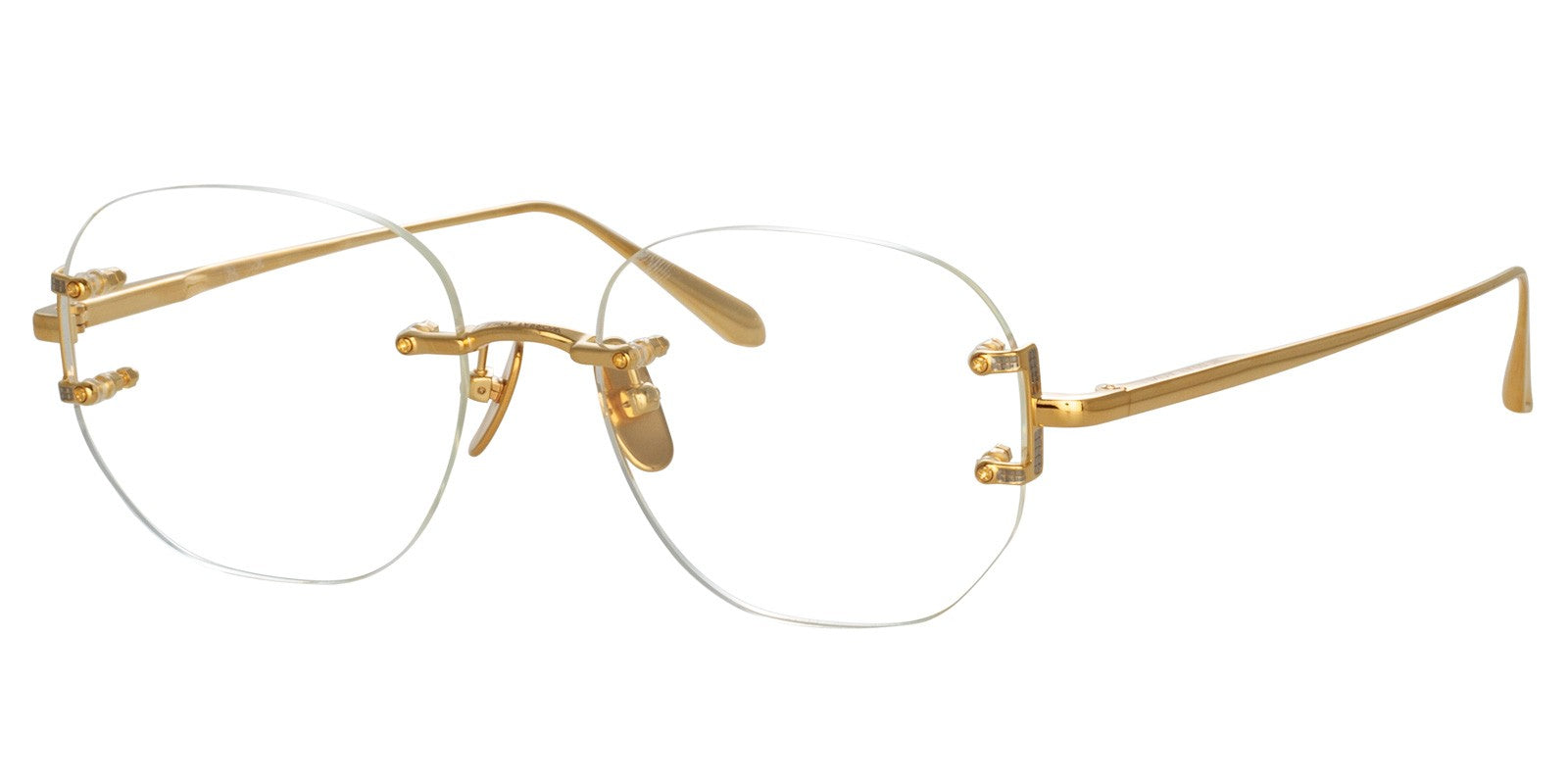 LINDA FARROW SANDOR GOLD OPTICAL - Gold Titanium