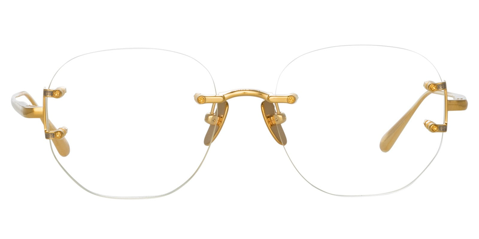 LINDA FARROW SANDOR GOLD OPTICAL - View 2