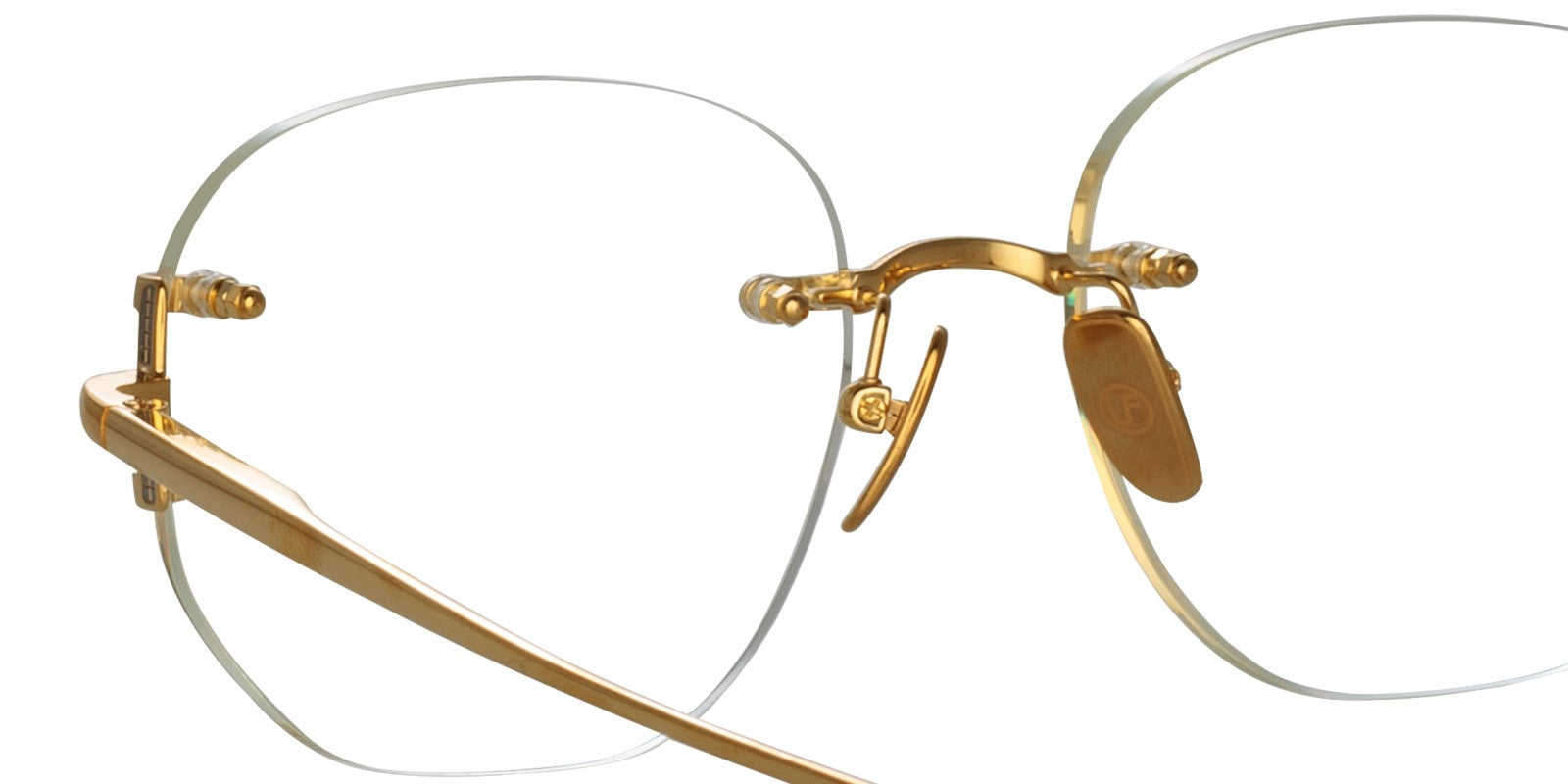 LINDA FARROW SANDOR GOLD OPTICAL - View 3