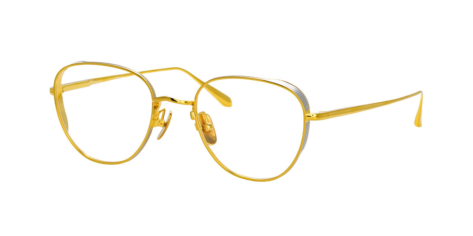 LINDA FARROW HARDY OPTICAL LFL1503 C4 - Gold Metal