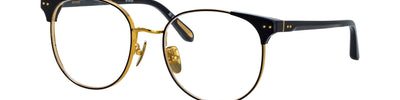 LINDA FARROW SPENCE OPTICAL LFL1507 C1 - Black Acetate/Metal