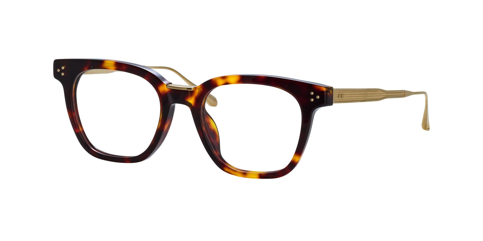 LINDA FARROW EVANS OPTICAL LFL1508 C2 - Brown/Havana Acetate