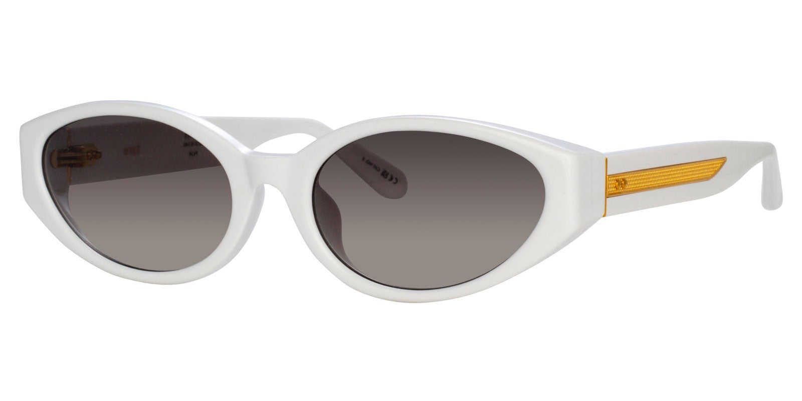 LINDA FARROW LYRA LFL1540 C2 - White Acetate