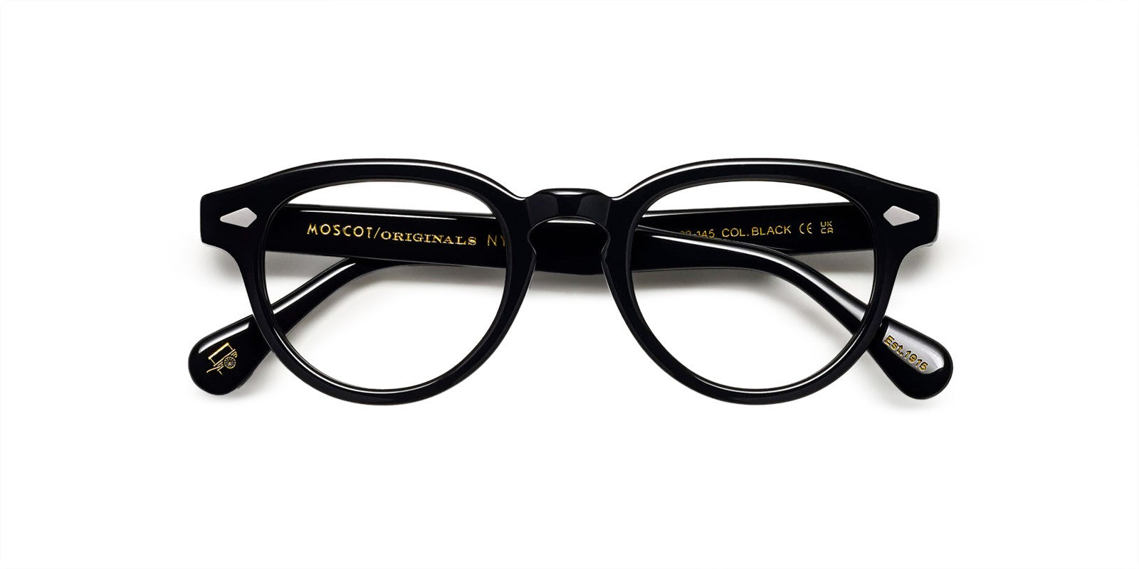 MOSCOT MAYDELA BLACK OPTICAL - View 2