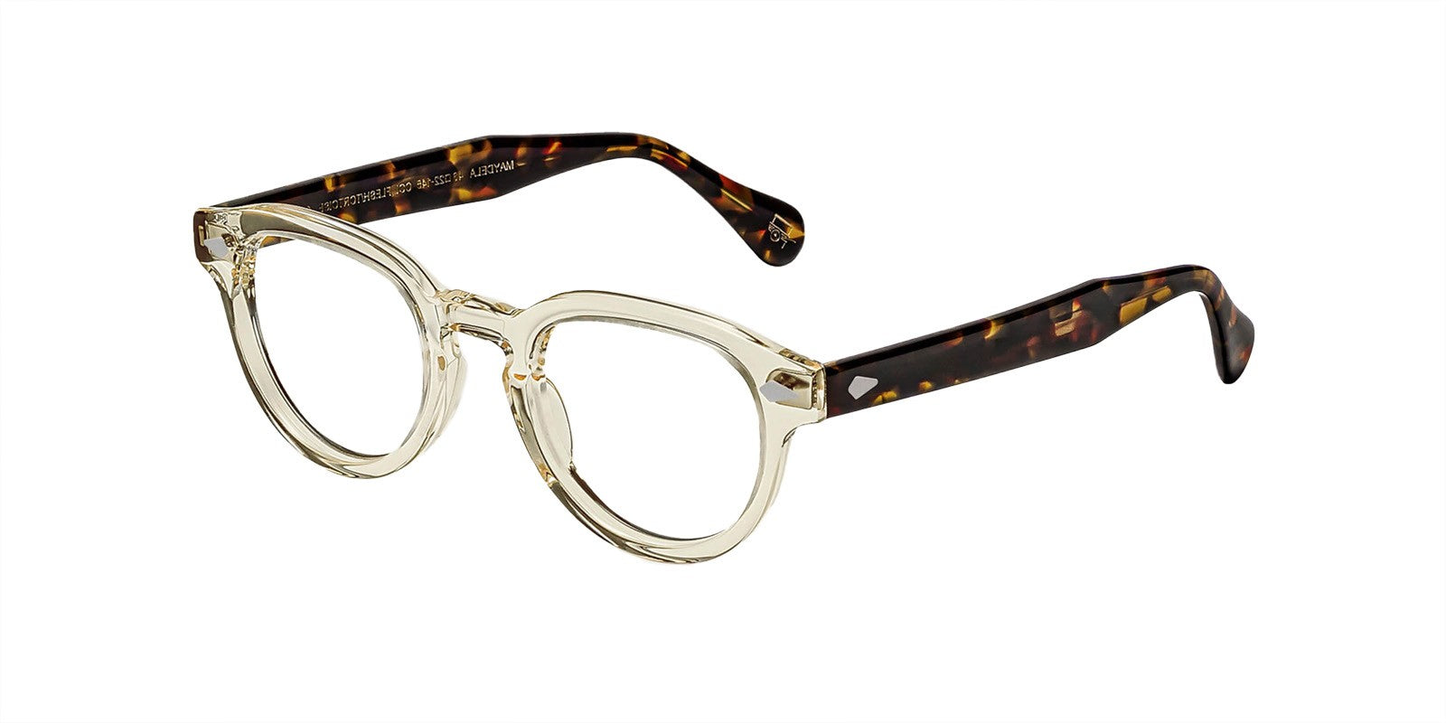 MOSCOT MAYDELA FLESH TORTOISE OPTICAL - Clear Acetate