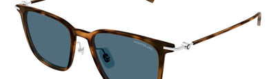 MONTBLANC SNOWCAP MB0354S 004 - Brown/Havana Acetate