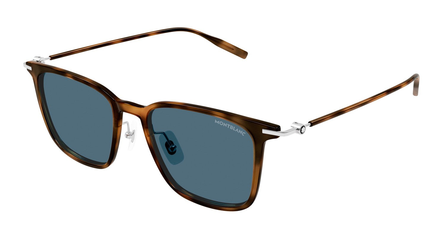 MONTBLANC SNOWCAP MB0354S 004 - Brown/Havana Acetate