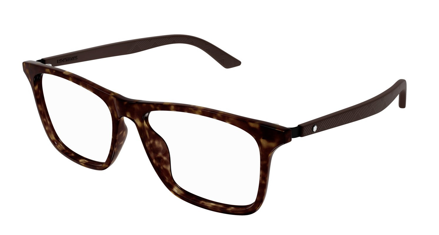 MONTBLANC EXTREME MB0359O 002 - Brown/Havana Acetate