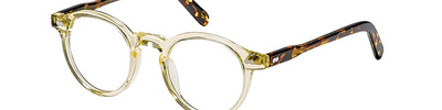 MOSCOT MILTZEN CITRON TORTOISE OPTICAL - Clear Acetate