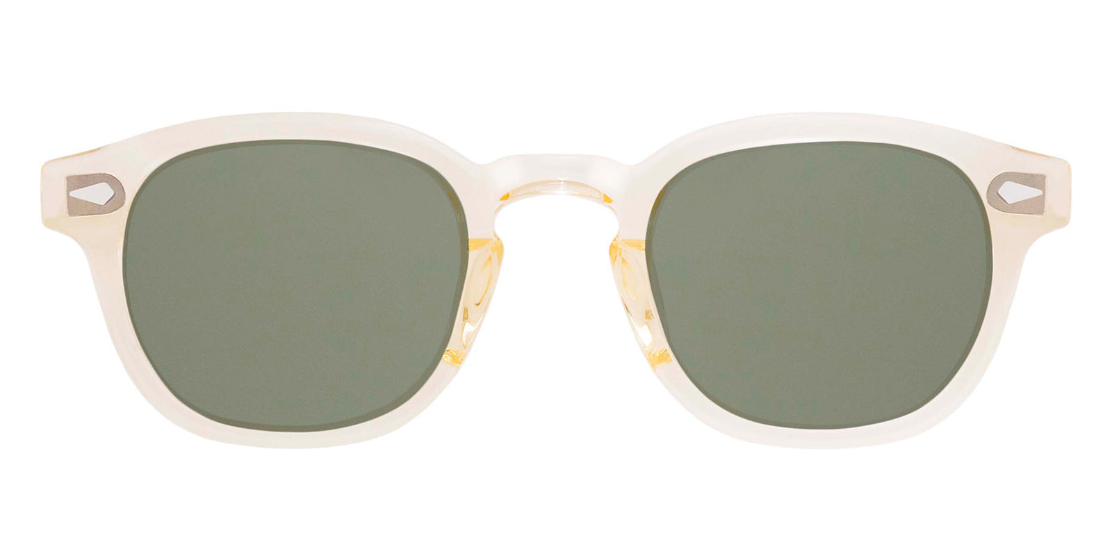 MOSCOT LEMTOSH FLESH CALIBAR GREEN - Designer Eyewear | Clear