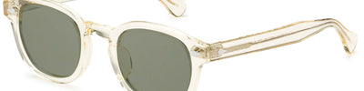 MOSCOT LEMTOSH FLESH CALIBAR GREEN - Clear Acetate