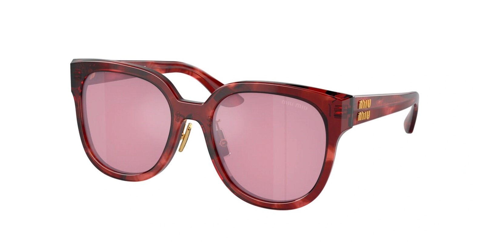 MIU MIU MU 01ZS 12Q50D - Red Acetate