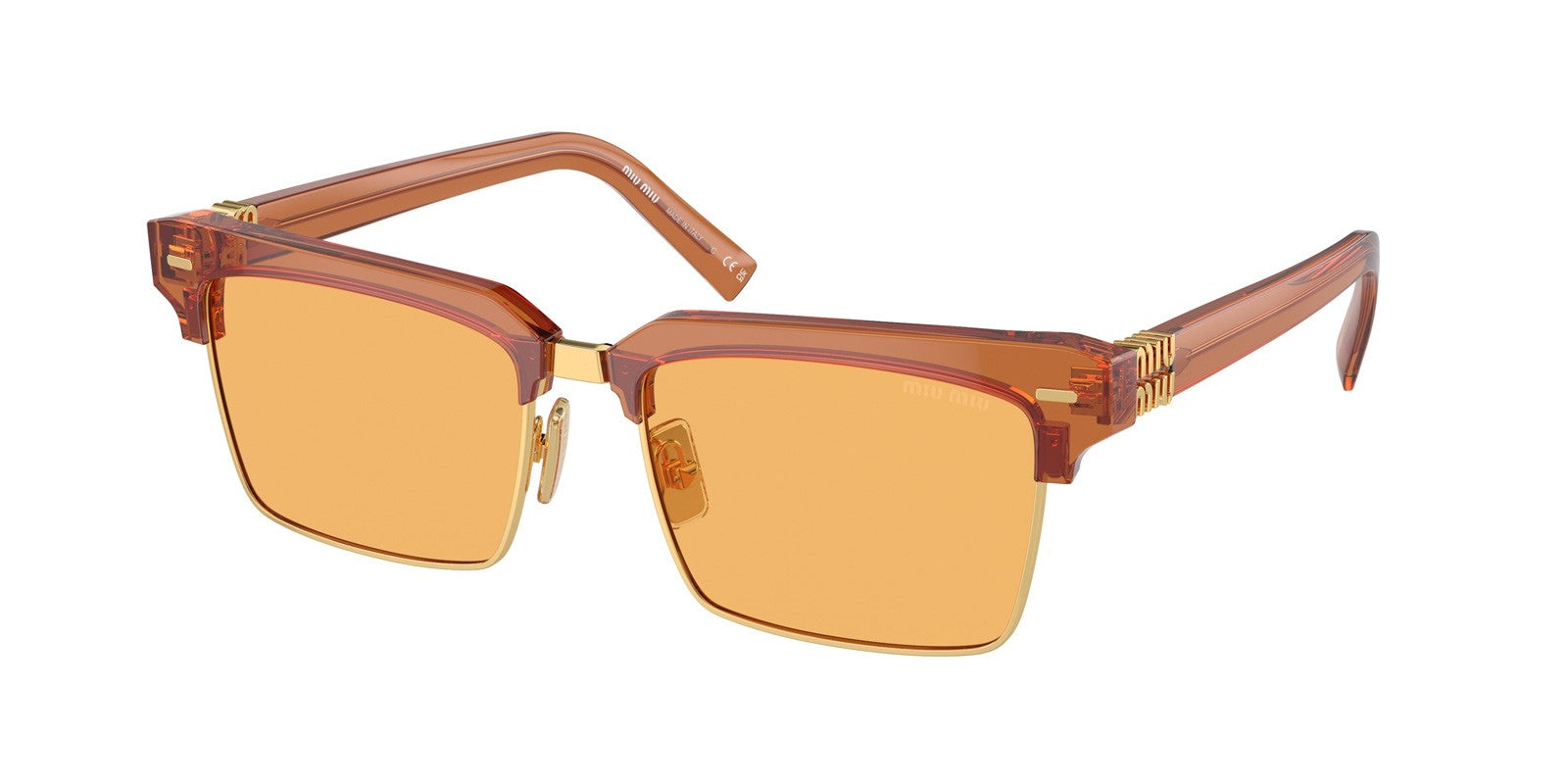 MIU MIU MU 10ZS 15T0B7 - Brown/Havana Acetate