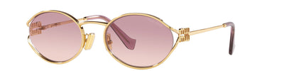 MIU MIU MU 52YS 5AK06S - Gold Metal