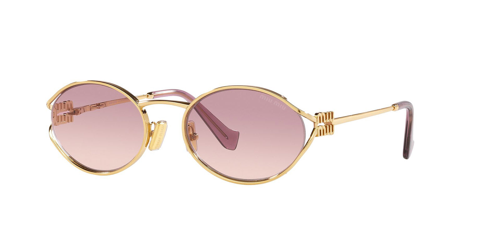 MIU MIU MU 52YS 5AK06S - Gold Metal