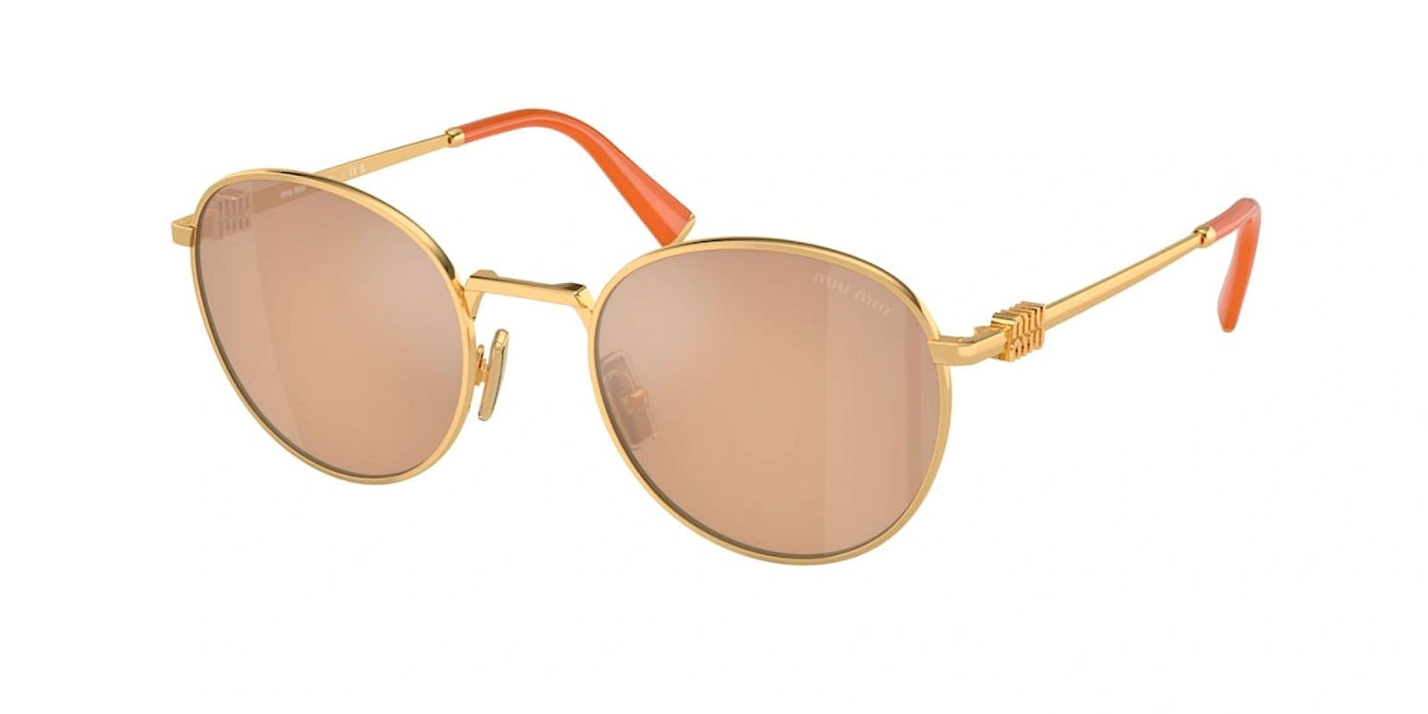 MIU MIU MU 55ZS 5AK40D - Gold Metal